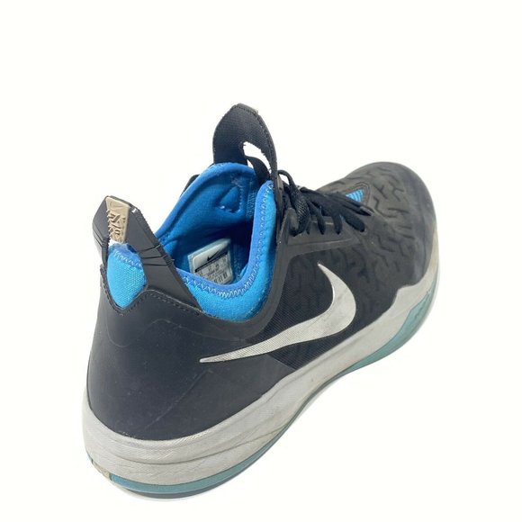Men's Nike Zoom Crusader Low Basketball Shoes Blue/Black Size 12 630909-002 - Picture 3 of 8